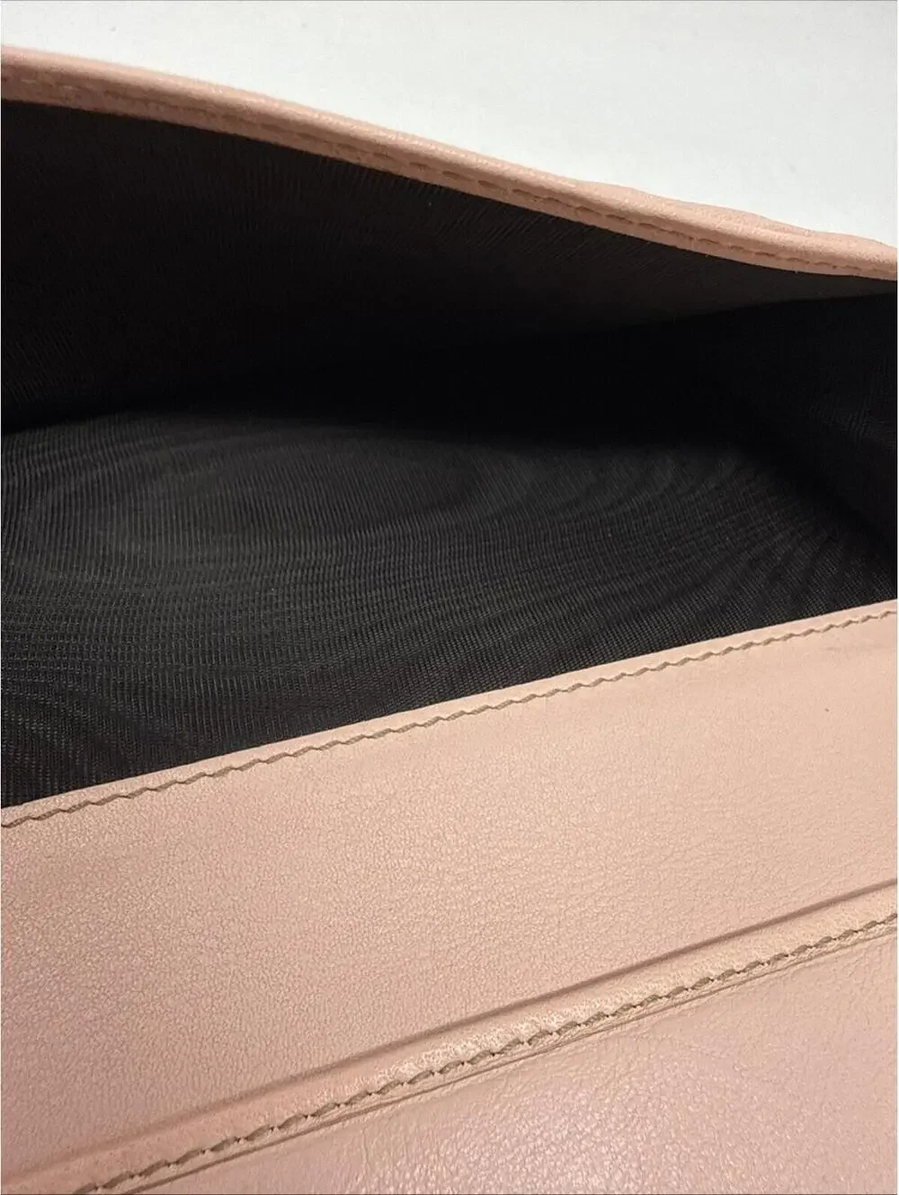 Vintage Gucci GG Canvas & Pink Leather Trim Continental Wallet - Picture 7 of 15